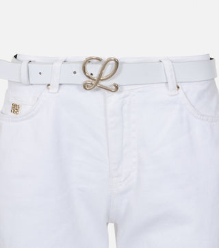 Women's White Jeans