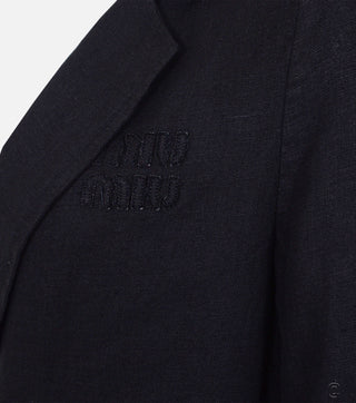 Black Linen Set
