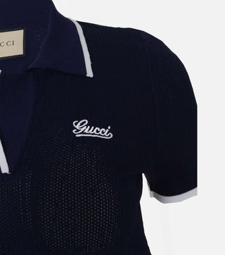 Embroidery from Navy set with pleated skirt - Caliente