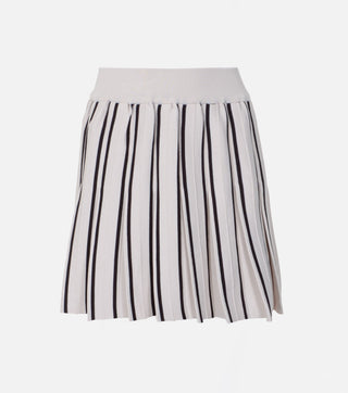 Skirt from Cream set with pleated skirt - Caliente