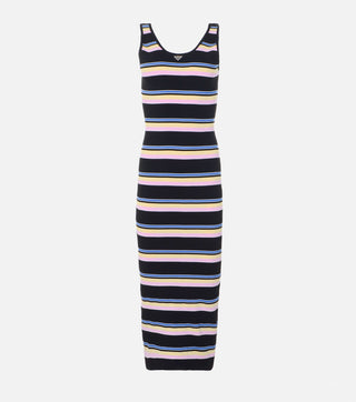 Dress with Colorful Stripes