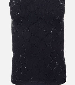 Tank Top with Logo Motif