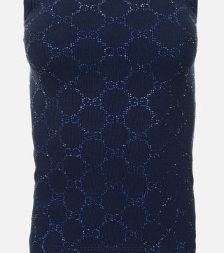 Tank Top with Logo Motif