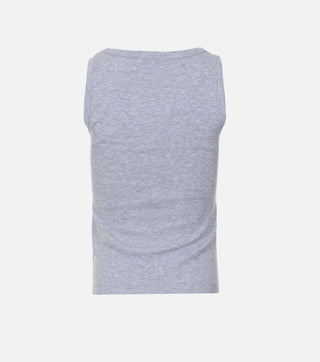 Tank Top with Logo Motif
