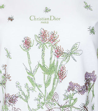 Details of Flowers cotton t-shirt - CALIENTE