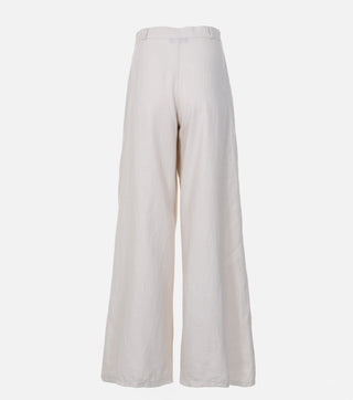 Back of trousers from beige cotton set - CALIENTE