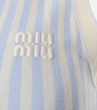 Embroidery of Striped women polo top - CALIENTE