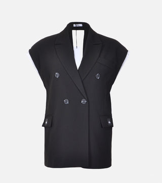 Women's sleeveless blazer