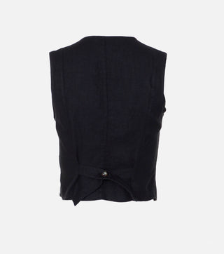 Linen vest