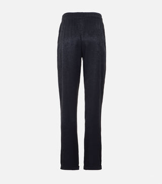 Back of trousers of Black Satin Set - Caliente