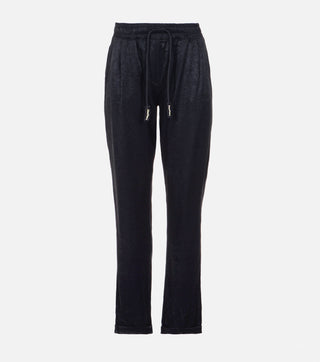 Trousers of Black Satin Set - Caliente Fashion