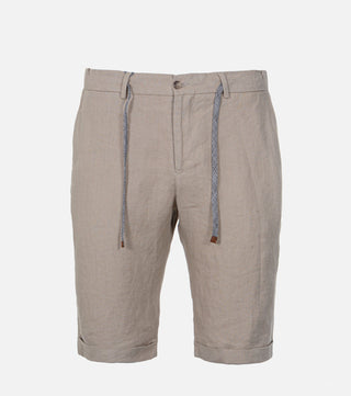 Linen Bermuda Shorts