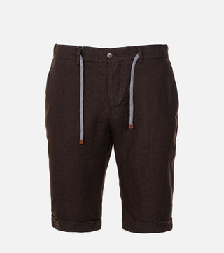 Linen Bermuda Shorts