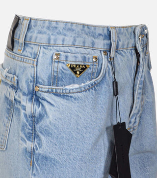High-waist jeans