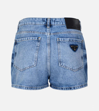 Oversized Denim shorts
