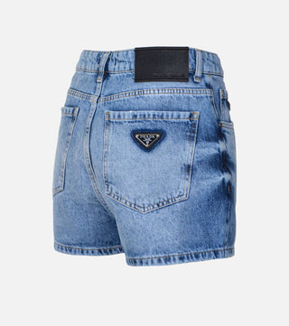 Oversized Denim shorts