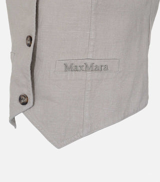 Linen vest